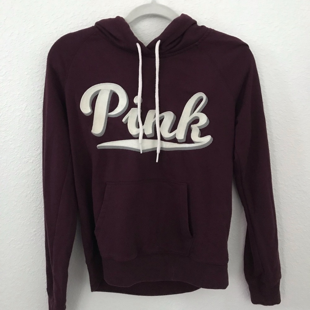 PINK brand purple hoodie
